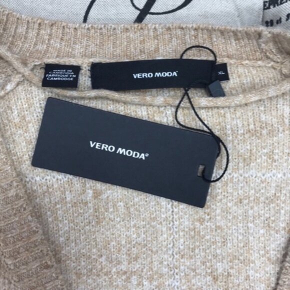 Vero Moda Check Open Front Cardigan - Picture 5 of 6
